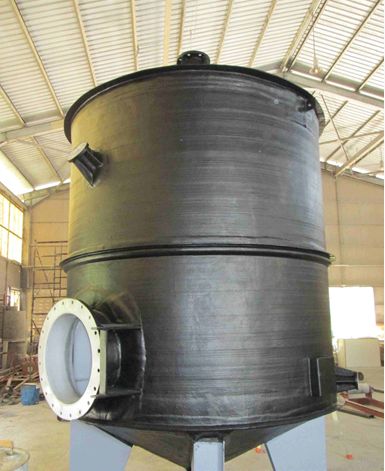 FRP Lined Thermoplastic Tanks